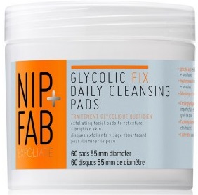 Nip + Fab Glycolic Fix Daily Cleansing Pads, 60 pads