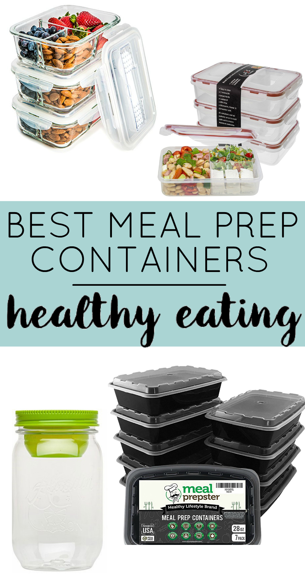 Fitness Meal Prep Containers for Healthy Living - The Dumbbelle