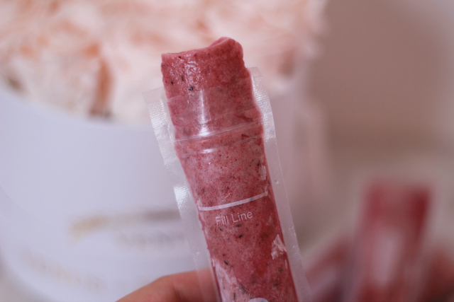 Blueberry Pineapple Popsicles
